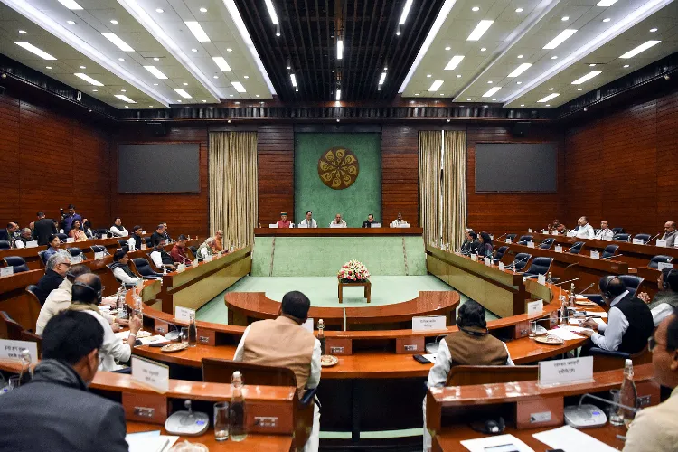 The government is briefing leaders of various political parties on the Pahalgam terror attack and hearing their views at an all-party meeting in New Delhi on Thursday.
