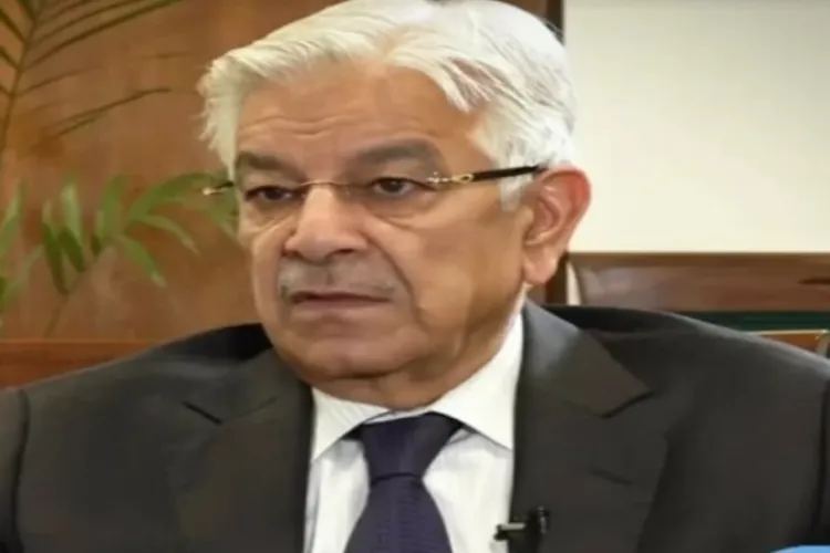 Pakistan Defence Minister Khwaja Asif 