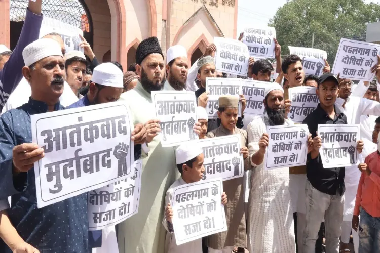 Muslims in several parts of Uttar Pradesh held protest demonstration after Friday prayer in protest against the terrorist attack in Pahalgam, Kashmir. (Photo for representation)