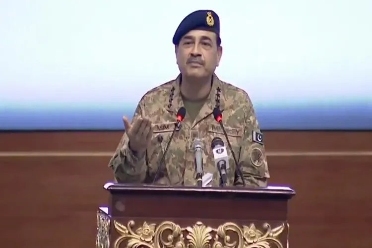 Pakistan Army chief Gen Asim Munir