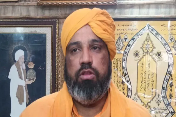 Syed Naseruddin Chishty, Chairman of the All India Sufi Sajjadanashin Council