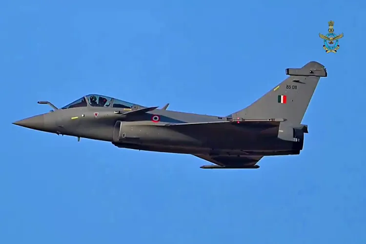  Indian Air Force's Rafale fighter jet