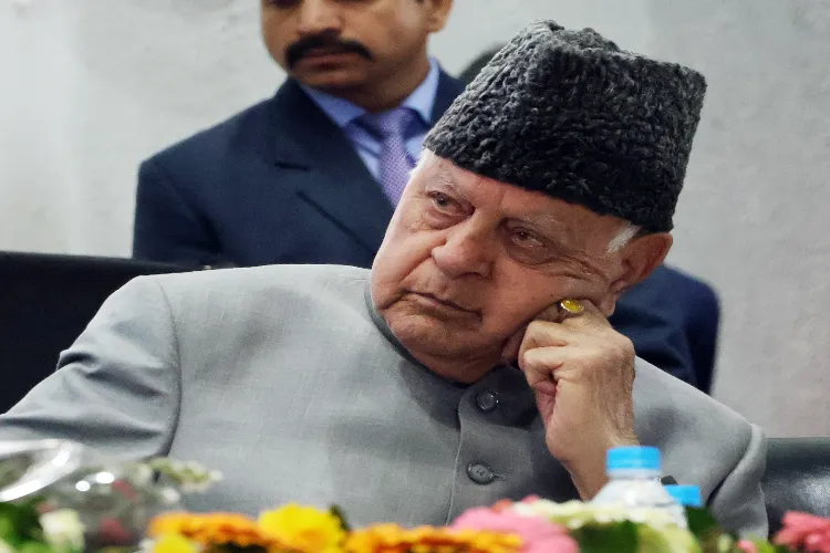 Jammu and Kashmir National Conference chief Farooq Abdullah