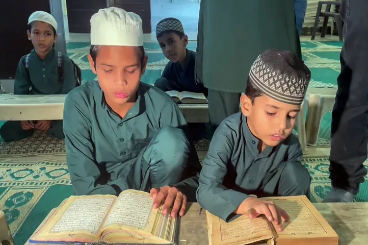 Students study at a Madrasa, in Lucknow. (File photo for representation)