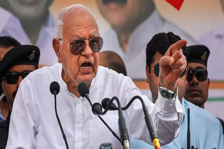 Farooq Abdullah, former Chief Minister of J&K