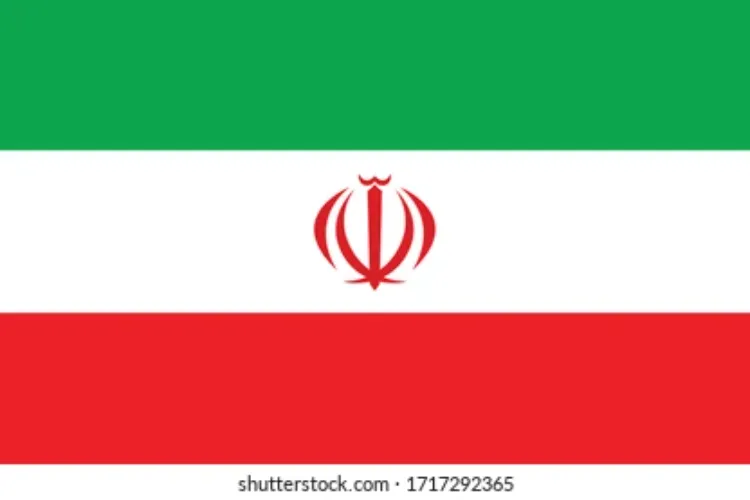 National flag of Iran
