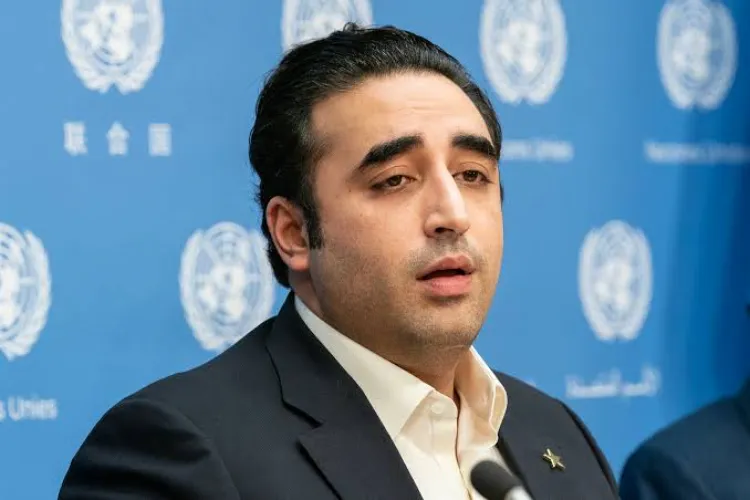 Pakistani leader Bilawal Zardari Bhutto