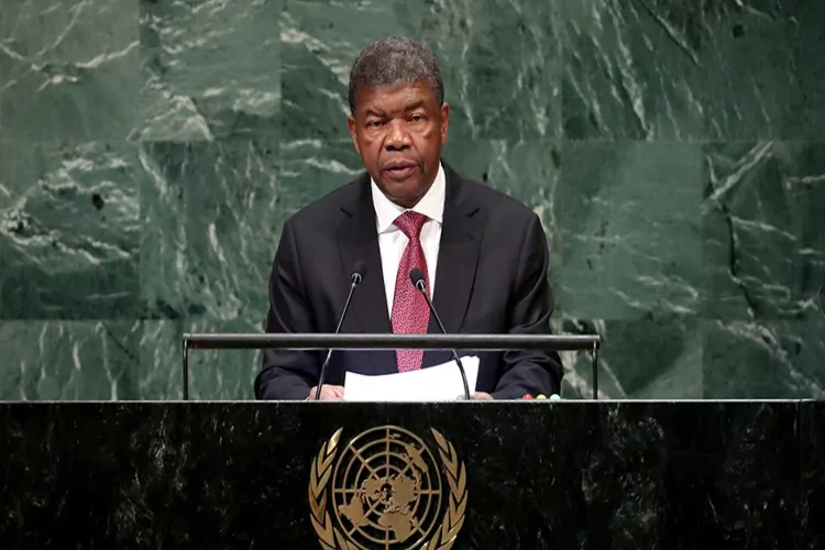 Angolan President Joao Manuel Goncalves Lourenco