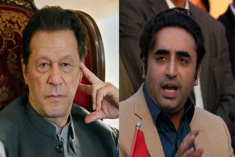 Imran Khan and Bilawal Bhutto Zardari