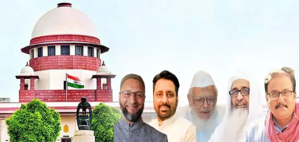 Supreme Court of India and five challengers of the Waqf Amendment Act, 2025