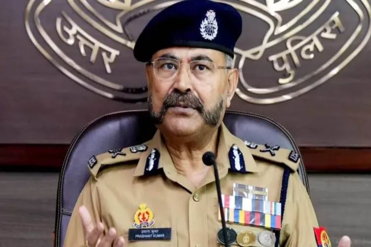 Uttar Pradesh Director General of Police (DGP) Prashant Kumar