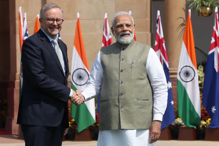 Prime Minister Narendra Modi spoke with his Australian counterpart, Anthony Albanese