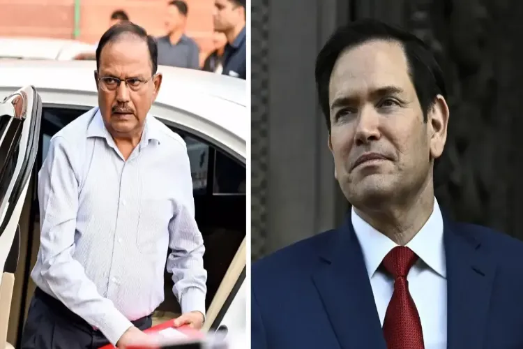 NSA Ajit Doval and US Secretary of State Marco Rubio