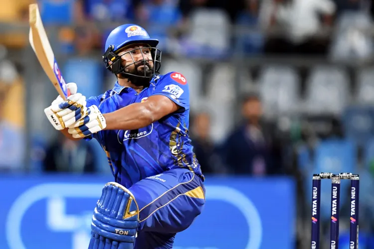 Indian skipper Rohit Sharma 