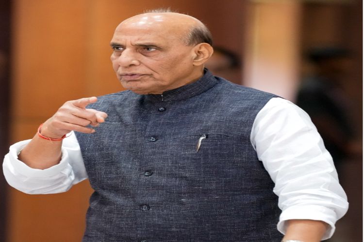 Defence Minister Rajnath Singh