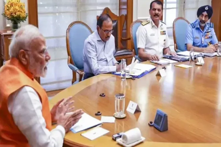 India-Pakistan tension: Prime Minister called a high level security meeting, NSA Doval participated in the discussion on drone attacks