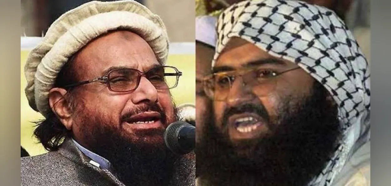 Faces of terror: Maulana Masood Azhar and Maulana Hafiz Saeed