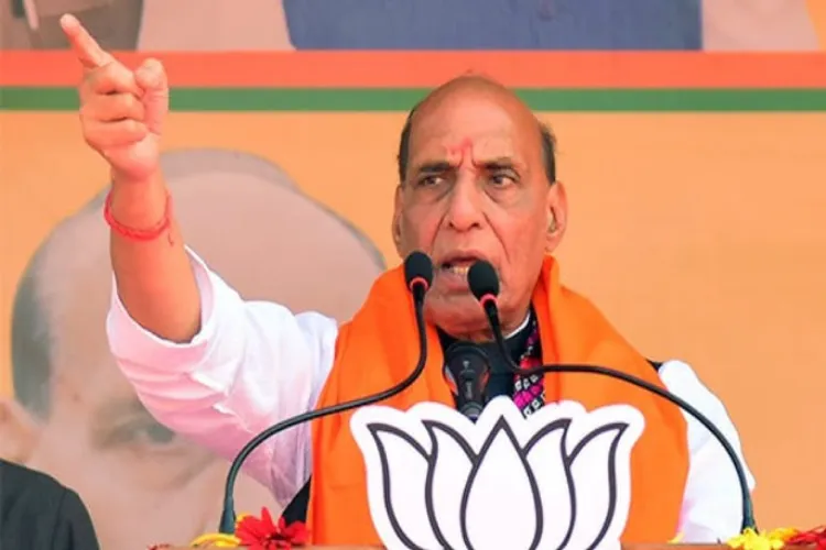 Defense Minister Rajnath Singh