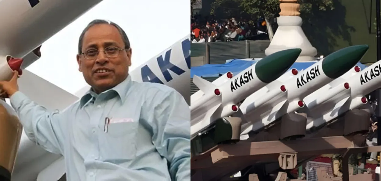 Dr Prahlada Ramarao and Akash SAM system
