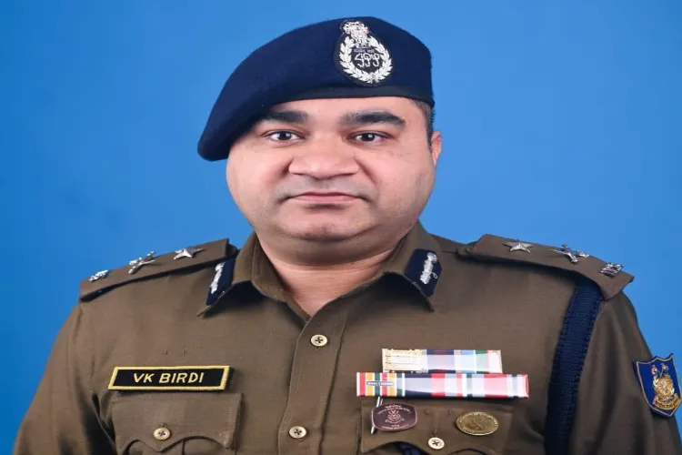VK Birdi, Inspector General of Police for Kashmir Zone