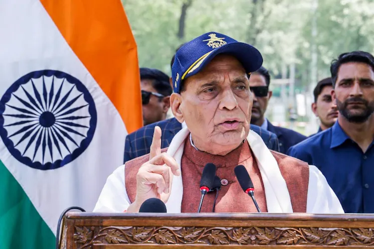 Defence Minister Rajnath Singh