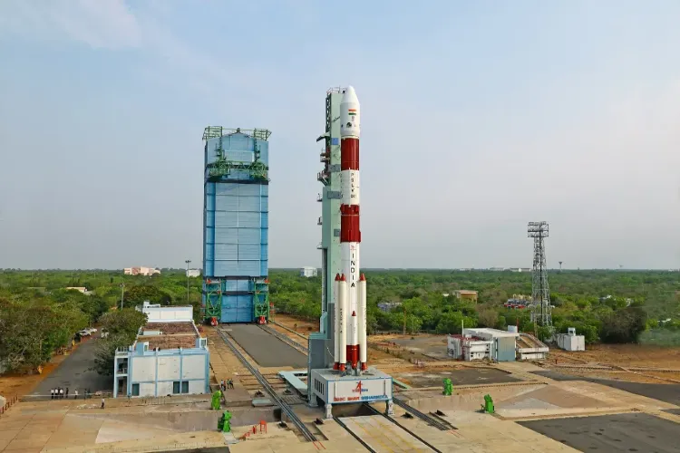  EOS-09 aboard the PSLV-C61 ready for Launching at Satish Dhawan Space Centre, SHAR 