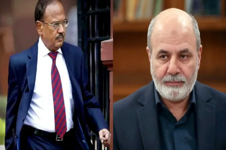 NSA Ajit Doval and  his Iranian counterpart Ali Akbar Ahmadian