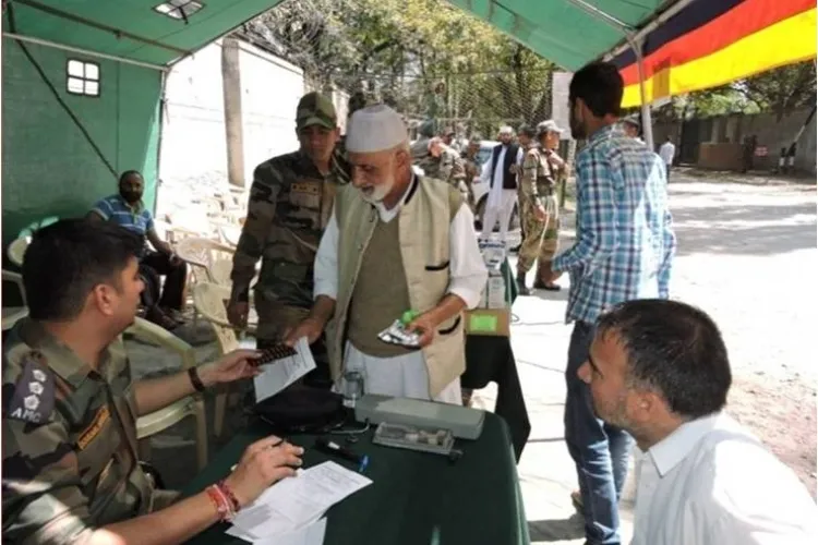 Amy Medical camp at Baramulla