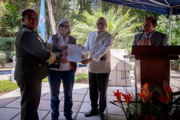 India provides 600 artificial limbs in Guatemala Humanitarian Initiative