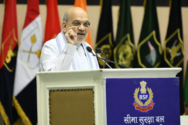 Union Home Minister Amit Shah Addressing the Border Security Force Investiture Ceremony