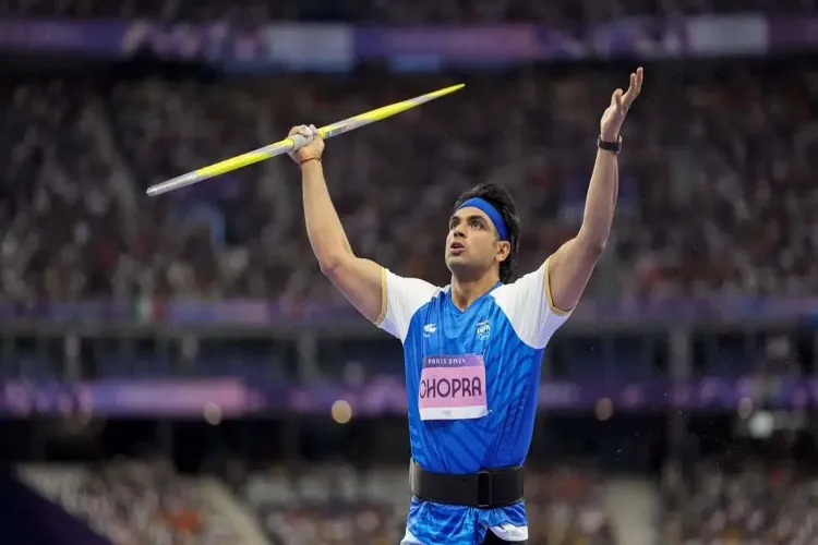 Javelin thrower Neeraj Chopra