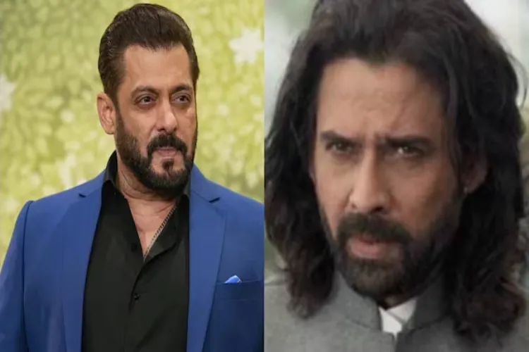 Salman Khan and Mukul Dev