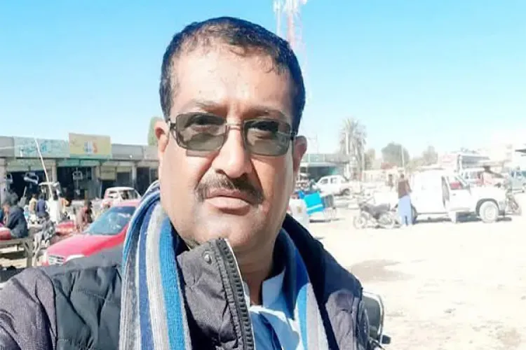 Baloch journalist Abdul Latif