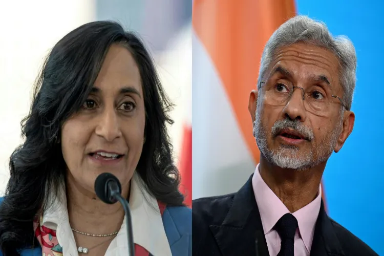 Canadian FM Anita and EAM S. Jaishankar 