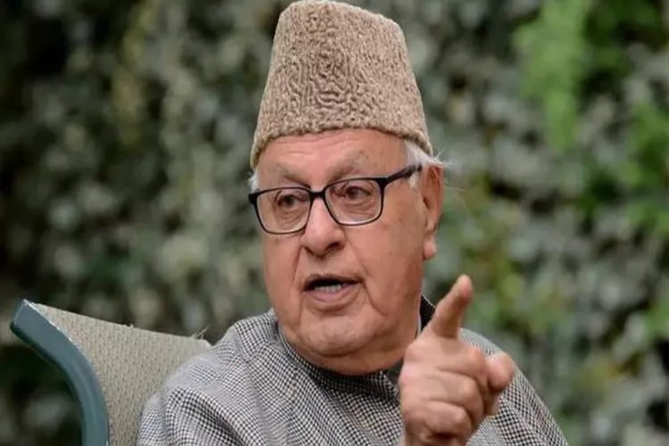 National Conference chief Farooq Abdullah