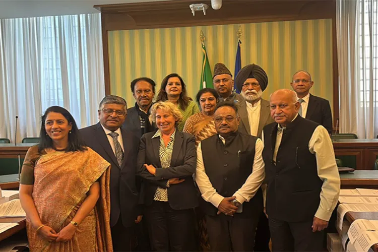 All-party delegation meets Italian Senate Defence Committee Chief Craxi