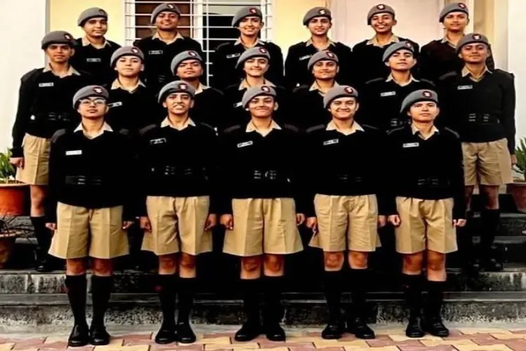 17 women cadets who passed out from NDA