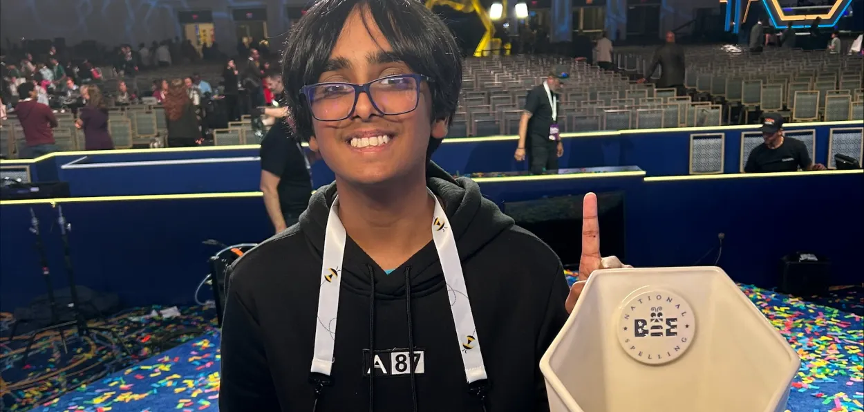 Faizan Zaki, Winner of the  won the 2025 Scripps National Spelling Bee competition, USA