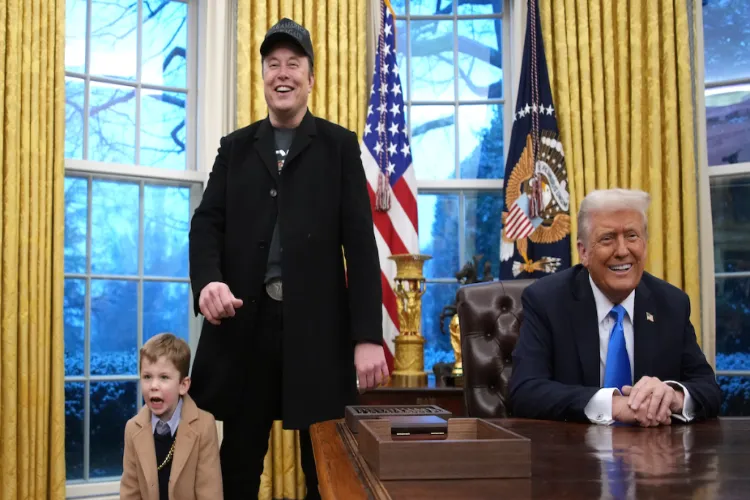 Elon Musk and Donald Trump
