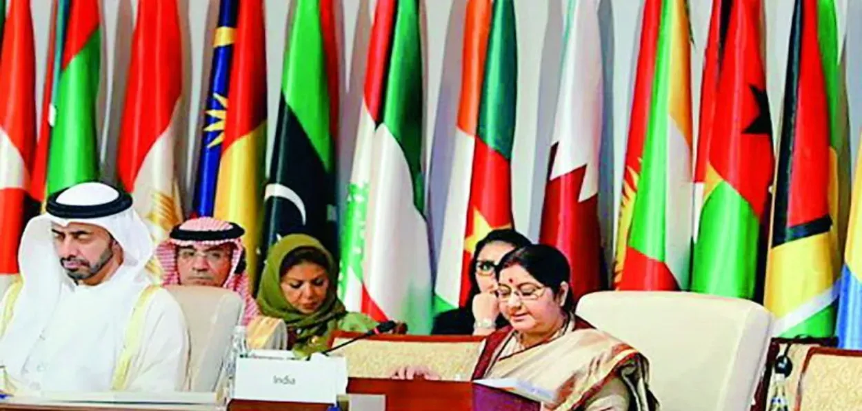 Defining moment in the relationship between India and Organisation of Islamic countries (OIC) when EAM Sushma Swaraj attended its session