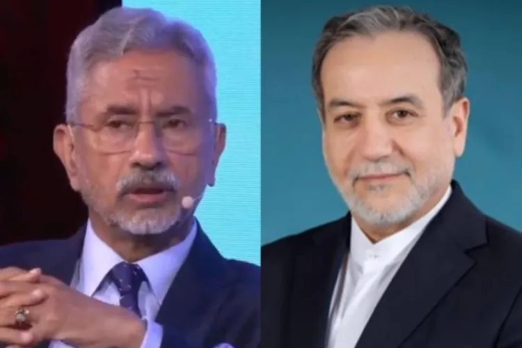 External Affairs Minister Dr S Jaishankar and Iranian Foreign Minister Seyed Abbas Araghchi
