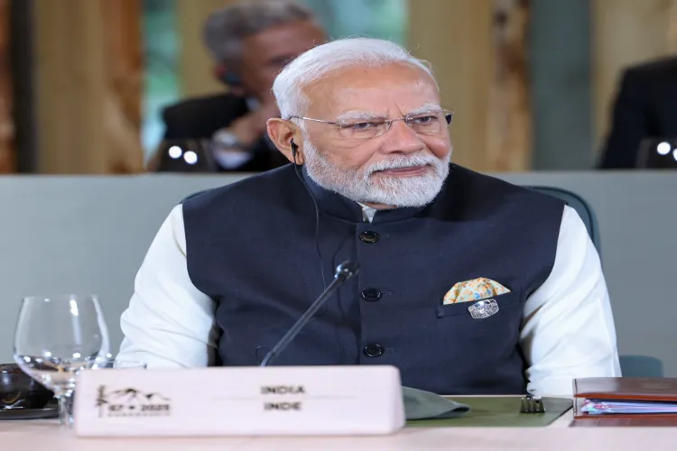 Prime Minister Narendra Modi at G-7 Summit in Kananaskis, Canada