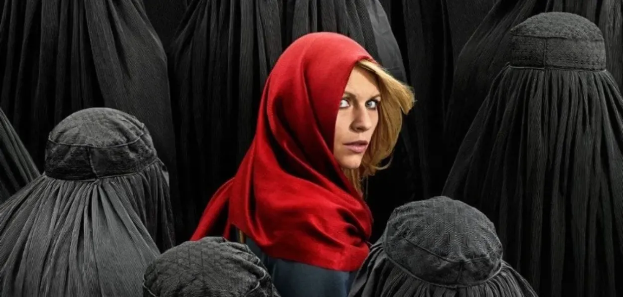 A scene from Homeland