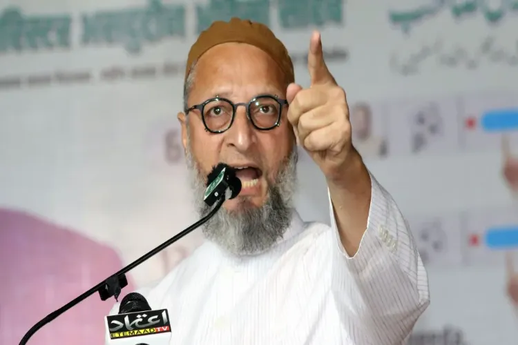 AIMIM chief Asaduddin Owaisi 