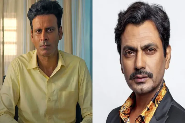Actors Manoj Bajpayee and Nawazuddin Siddiqui