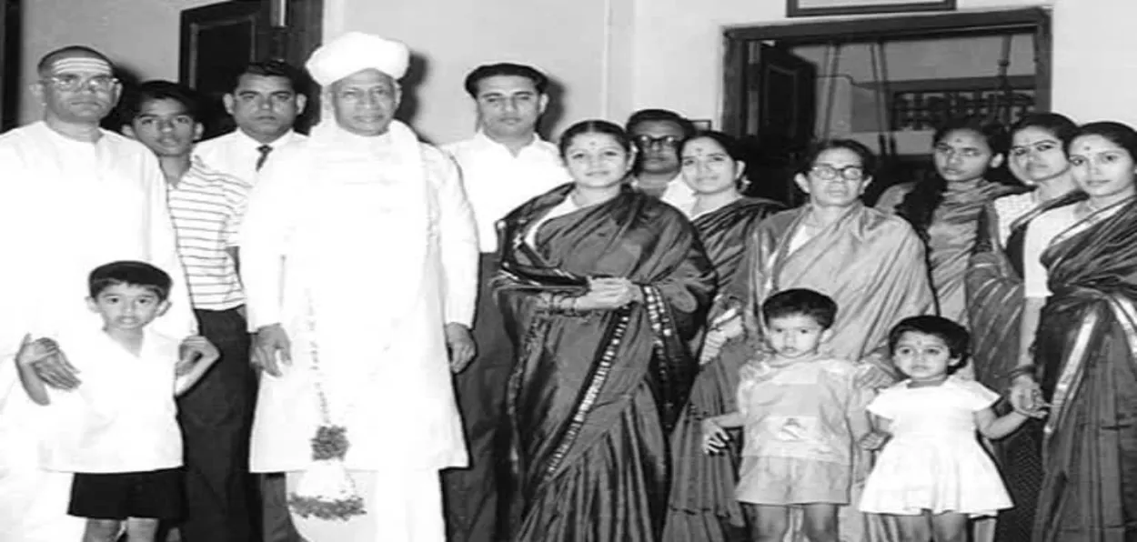President Dr. Sarvepalli Radhakrishnan with his family