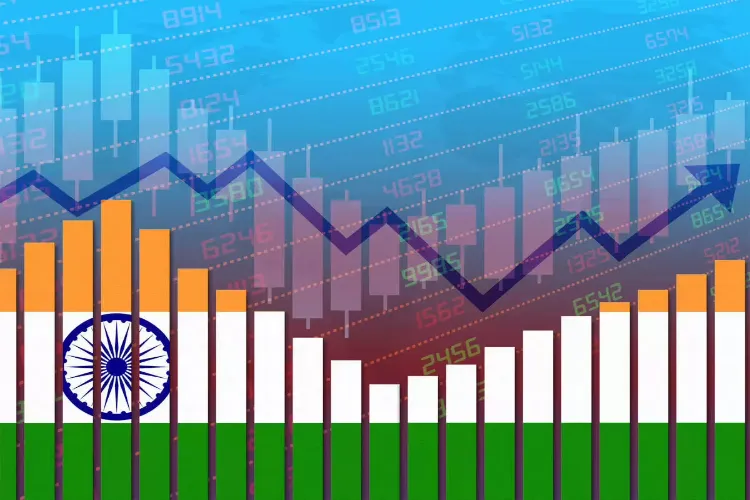 Image of gdp growth on a chart (not inferential data)