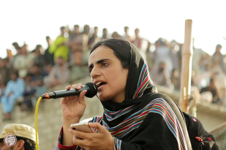 BYC organiser and Human Rights activist Mahrang Baloch