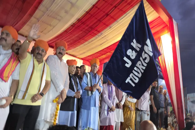 LG Manoj Sinha flags off first batch of Amarnath Yatra pilgrims