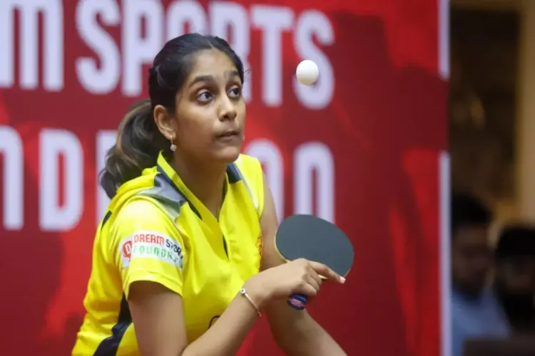 U-15 Table Tennis Gold Medalist Divyanshi Bhowmick